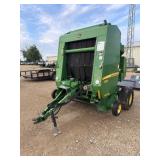 John Deere 458 MegaWide Plus Round Baler