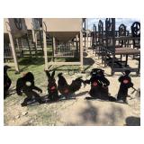 Lot of 5 Mini Big Daddy Shooting Targets