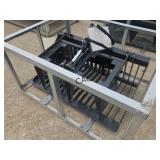 NEW Land Honor Mini Skid Steer Rock Grapple Bucket