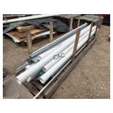 Pallet Of Assorted PVC Pipe & Gutters