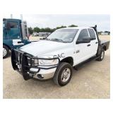 *2008 Dodge 3500 SWR Crew 4WD Flatbed