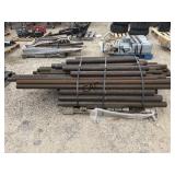 Pallet Lot of Assorted Size Pipe