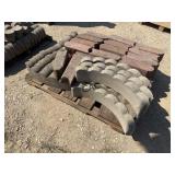 Lot of Assorted Flower Bed Radius Edgings