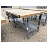 Rolling Workshop Table