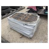 Pallet Lot of Assorted Size Rectangular Tubing