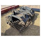 Skid Steer Rock Grapple Bucket