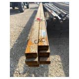 6pc- 1 1/4"x2 1/2ï¿½x 18ï¿½ 13GA Rectangular Tubing