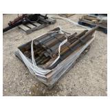 Pallet Lot of Assorted Size Angle Iron