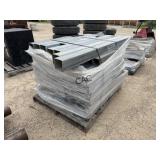 Pallet Lot of Assorted Sz.Galv. Rectangular Tubing