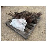 Lot of Assorted Bent #5 Rebar
