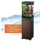 Aqueon 15GAL Column Aquarium Stand/Tank