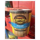 4pc 1GAL Cabot Clear Wood Protector