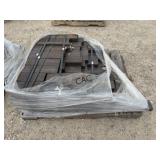 Pallet Lot of Assorted Size Rectangular Tubing