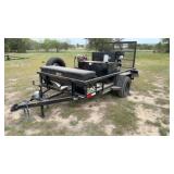 **Salvation BP Trailer w/Fuel Tank and Compressor
