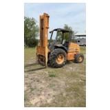 Case 586G Rough-Terrain Forklift