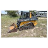 John Deere 319E Tracked Skid Steer, 875hrs