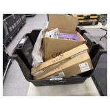 Crate of Assorted Metal Braces and Connectors