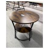 Wood/Metal Decorative Side Table