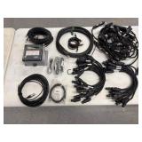 Crate of Assorted Cabling