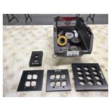 Lot of Assorted Plates and Ties