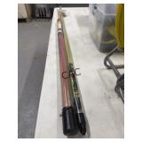 Lot of Klein Tools Mega Fish Rods