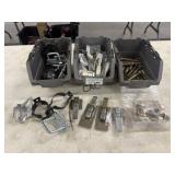 Lot of 3 Boxes of Metal Fasteners and Screws