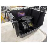 Crate of Assorted Cabling
