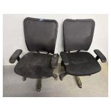 Lot of 2 Rolling Office Chairs