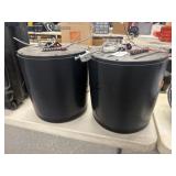 Lot of 2 Atlas 8' 70W Pendant Speakers w/60W Tran