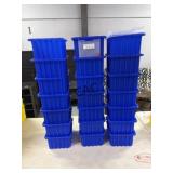 Approximately 21 Akro-mils Containers