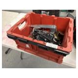 Crate of Assorted Trailer Guide Rails and More