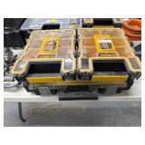 Lot of 3 Dewalt Organizers with Contents