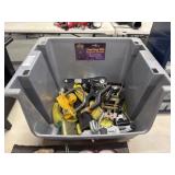 Crate of Ratchet Straps and Trailer Accessories