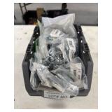 Lot of Assorted Zinc D-Rings with Clips and More