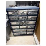 Hardware Bin w/Contents