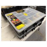 Lot of 2 Stanley Sortmaster Cases w/Contents