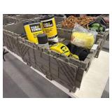 Crate of Assorted Cleaning Products