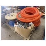 Pallet Lot of Assorted Cabling and Hose