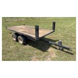 Utility Trailer for SxS with Walking Axles