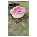 Single Leveller and Syrup Tub
