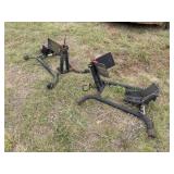 Lot of 2 Motorcycle Stands for Trailer
