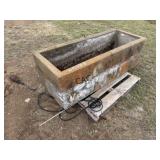 Concrete Water Trough