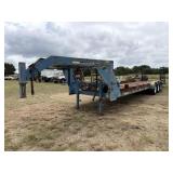 **2002 Homemade Triple Axle Lowboy GN Trailer