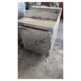 Stainless Prep Table w/Cutting Board