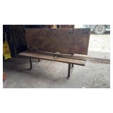 Vintage Advertising Bench