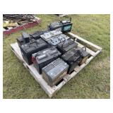 Pallet Lot of Assorted Core Batteries
