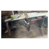 Primitive Work Table and Checkout Counter
