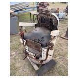 Porcelain Barber Chair