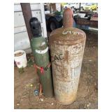 Lot of 3 Oxygen/Acetylene Tanks