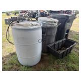 Lot of Assorted Trash Bins & Tubs